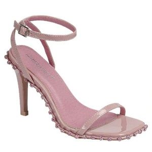 High Heel Dressy Mule Sandals